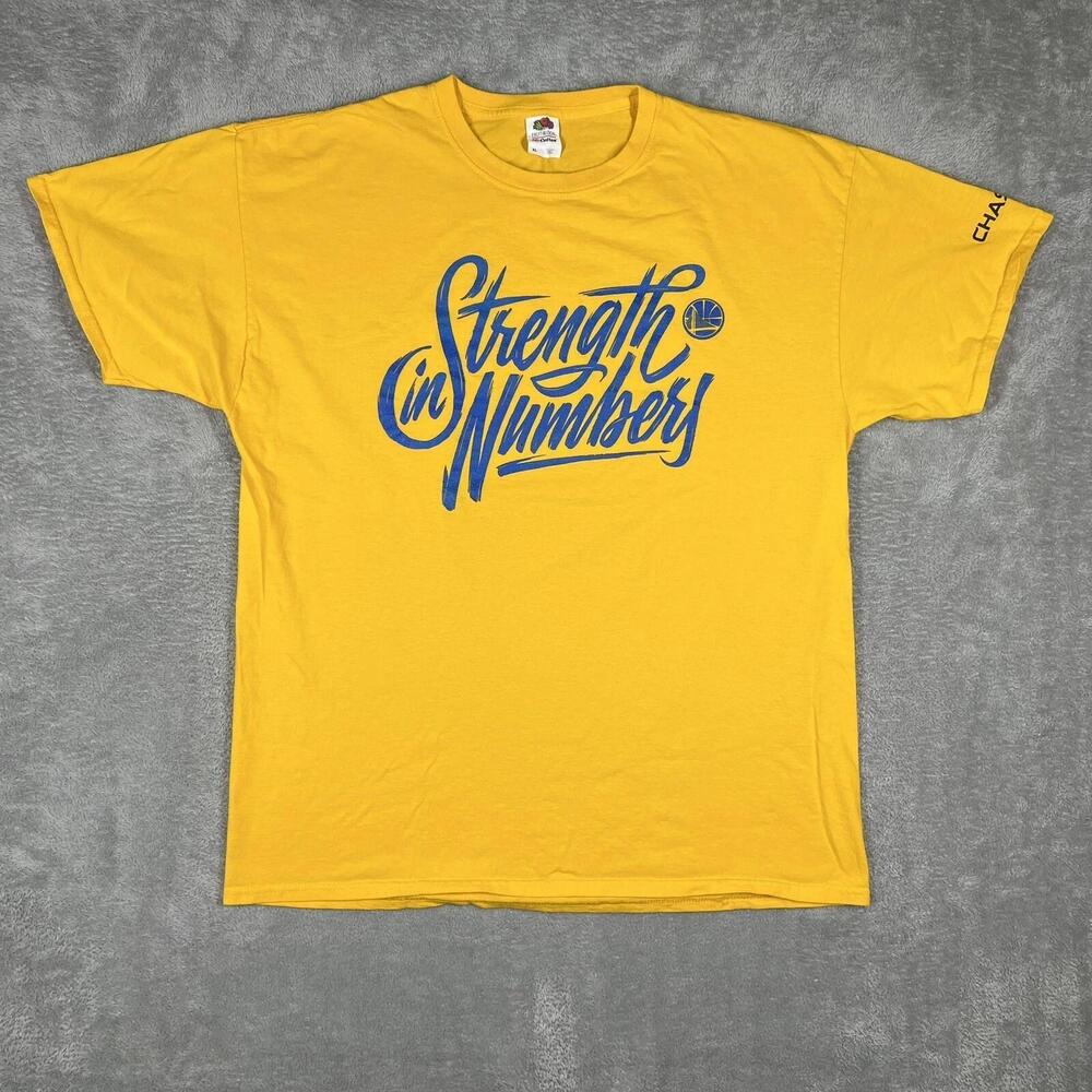 Strength In Numbers Golden State Warriors Nba Playoffs Mens T-Shirt